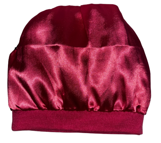 'UNSHAKEN' Satin Beanie
